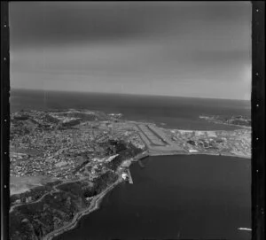 Miramar, including Wellington Airport in the background