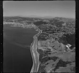 Wellington, including Ngauranga Gorge industrial businesses and Wellington Urban Motorway