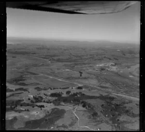 Aerial view of the Waikato looking south