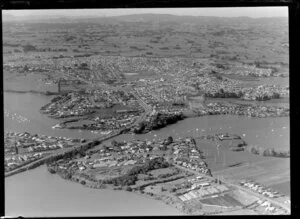 Tamaki River and surrounding area, Auckland