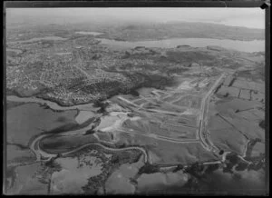 Construction of new subdivision, Pakuranga, Manukau, Auckland