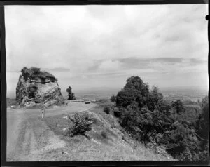 Lookout point on the Kaimai highway, near Tauranga