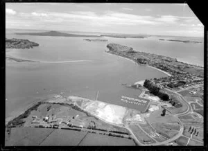 Marina, Half Moon Bay and Tamaki Strait, Auckland