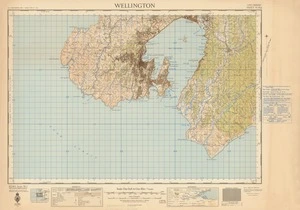 Wellington [electronic resource] / prepared from official surveys and aerial photographs by the Lands and Survey Department.