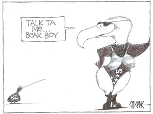 "Talk ta me... beak boy." 25 September, 2008