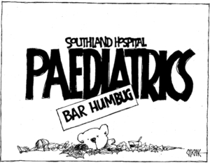 Southland Hospital PEADIATRICS bar humbug. 13 December, 2007