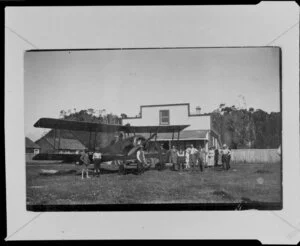 Historical aviation, unidentified aircraft in South Westland