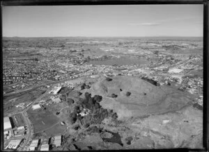 Mt Wellington Domain, including Panmure Basin in the background, Auckland