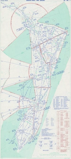 Enroute chart, New Zealand [electronic resource] : AIP New Zealand.