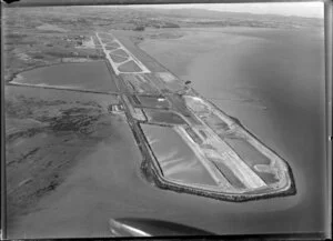 Auckland Airport runway extensions, Mangere, Manukau, Auckland