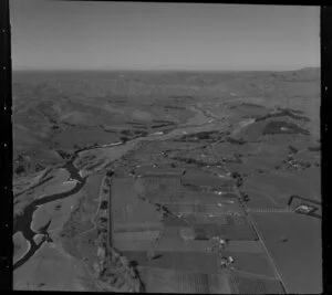 Tukituki River and valley, near Havelock North, Hawkes Bay