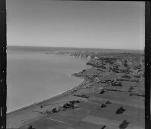 Haumoana and coast out to Cape Kidnappers, Hawkes Bay