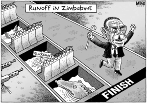 'Runoff in Zimbabwe'. 24 June, 2008
