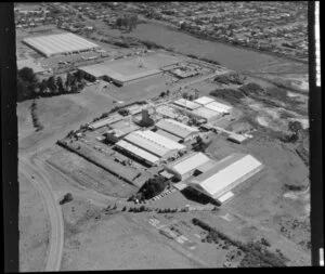 Wiri, Auckland, featuring factory of The Nestle Company New Zealand Ltd