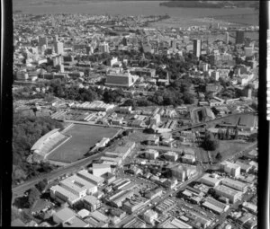 Auckland City, view from over Parnell