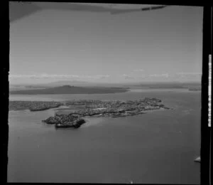 Stanley Point, Devonport and Hauraki Gulf toward Rangitoto Island, Auckland