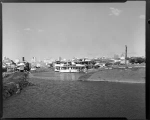 Old ferries for reclamation, Westhaven, Auckland