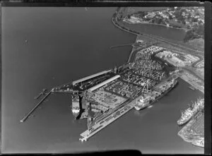 Auckland Container Wharf, Waitemata Harbour