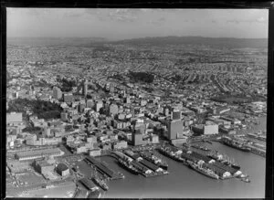 Auckland waterfront and wharves