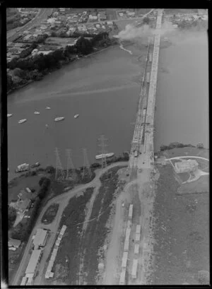 Construction of new highway and bridge, Pakuranga and Panmure, Auckland