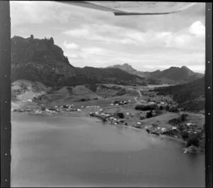 McLeod's Bay, Whangarei Harbour, with Mount Manaia