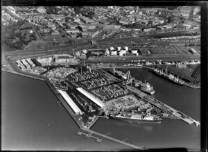 Auckland Container Wharf, Waitemata Harbour