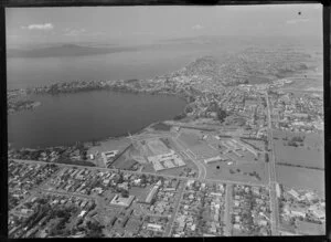 Takapuna, with Lake Pupuke, North Shore, Auckland