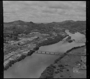 Waikato River and Huntly, Waikato District
