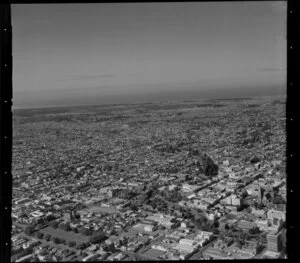 Central Christchurch, showing area northeast of the Cathedral