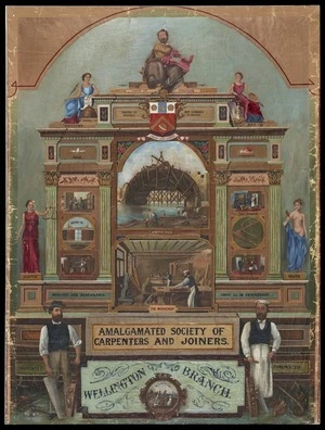 [Waudby, A J] :Amalgamated Society of Carpenters and Joiners. Wellington Branch. June 1809 [i.e. 1909]