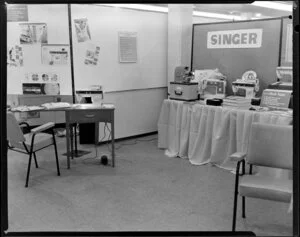 Singer sewing machine exhibition