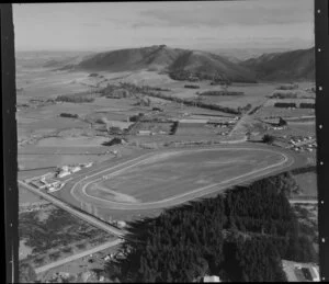 Waimate, Canterbury, showing racetrack