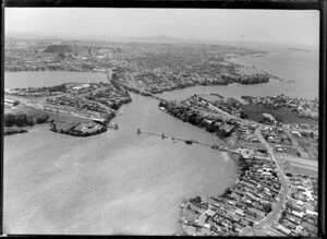 Panmure with estuary, Auckland