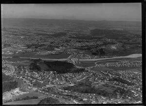 View over Forrest Hill, Sunynook and Wairau Valley, Auckland