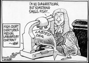 High Court overturns Medical Laboratory contract - News. "I'm no diagnostician, but something smells fishy..." 23 March, 2007