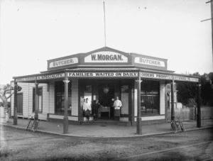 Butcher shop of W Morgan