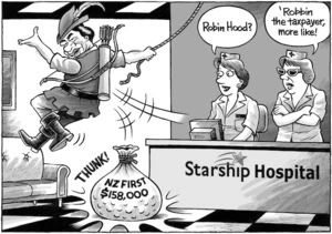 Starship Hospital. "Robin Hood?" "Robbin' the taxpayer, more like!" 15 December, 2007