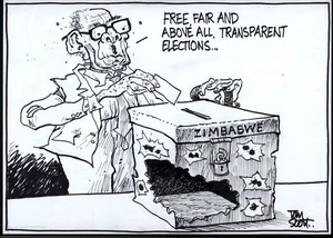 "Free, fair, and above all, transparent elections..." 2 July, 2008