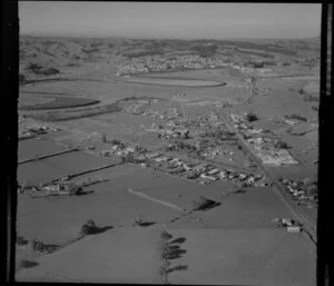 Parokai (foreground) and Helensville, Rodney District