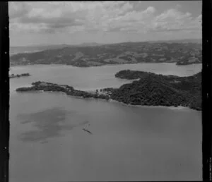 Coastal view featuring Reserve Point and Parua Bay, Whangarei Harbour, Northland Region