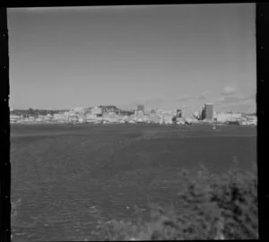 Auckland skyline, from North Head, across the Harbour