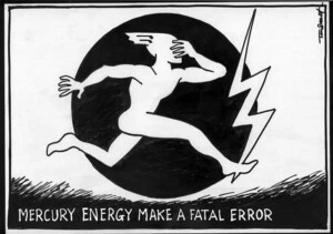 Mercury Energy making a fatal error. 1 June, 2007