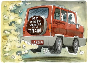 'My other vehicle is a train'. 10 May, 2008