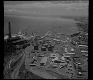 Port Taranaki and power station, New Plymouth
