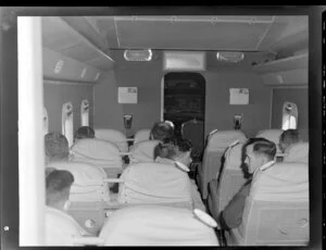 Bristol Freighter tour, interior of the freighter