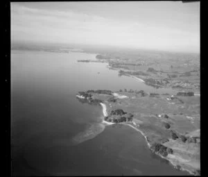 Awhitu and Kauritutahi Creek, Manukau Harbour, with Grahams Beach, Auckland