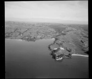 Awhitu and Kauritutahi Creek, Manukau Harbour, with Grahams Beach, Auckland