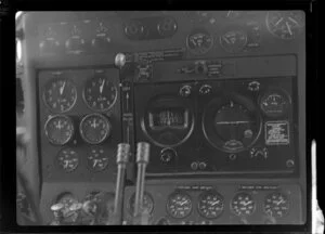 Bristol Freighter tour, instrument panel