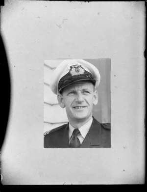 Commander R W Bartley, pilot, New Zealand National Airways Corporation (NAC)