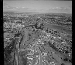Remuera Golf Course with Saint Johns suburb in the foreground, Auckland